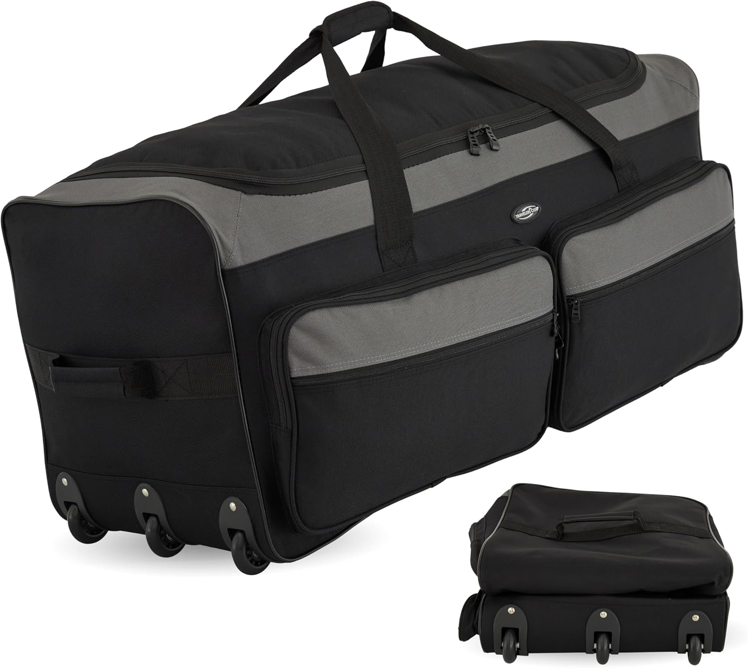 36″ Asgard 3-Wheel Rolling Duffel Bag
